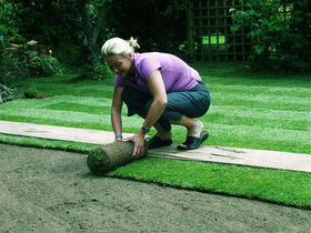 Laying Turf in Winter